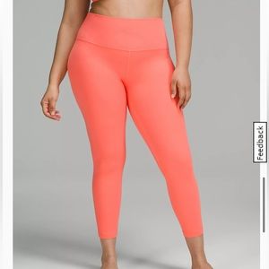Lululemon 25” Align Leggings - Raspberry Cream - Size 4